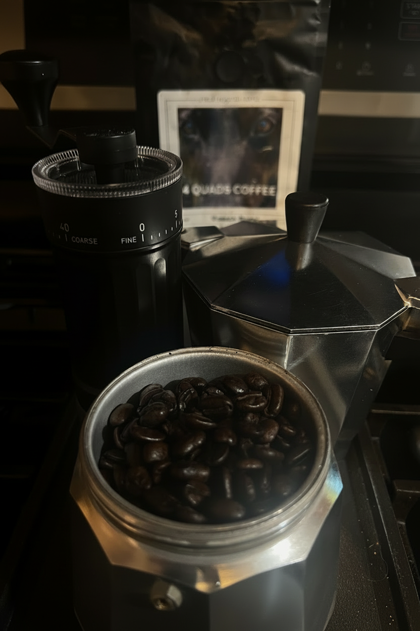 4 Quads Coffee - The Trainers Brew
